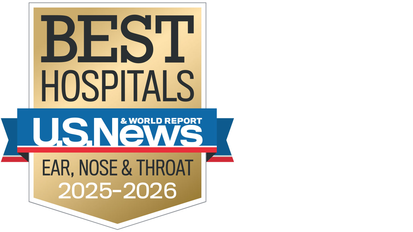U.S. News & World Report Best Hospitals in ear, nose, & throat