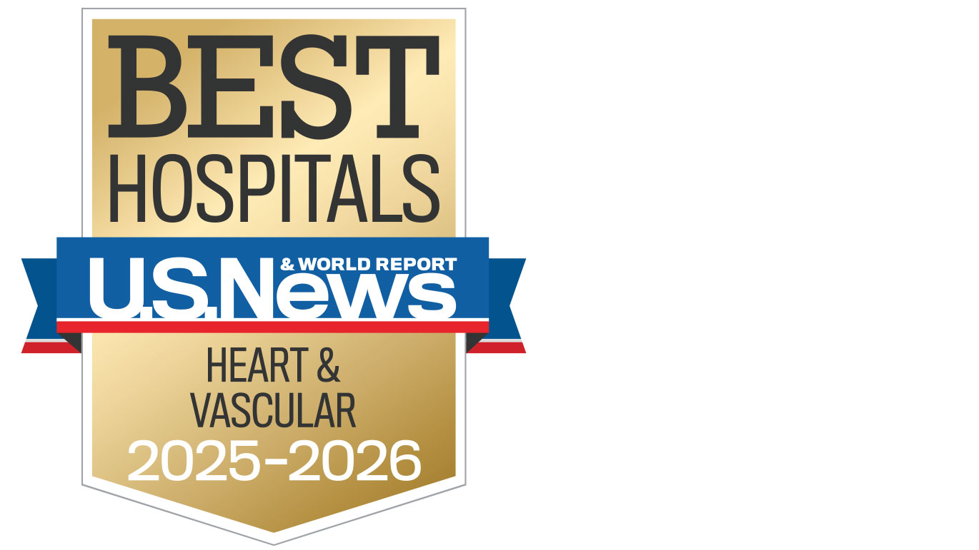 U.S. News & World Report Best Hospitals for heart & vascular