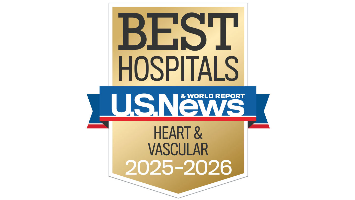 U.S. News & World Report Best Hospitals for heart & vascular