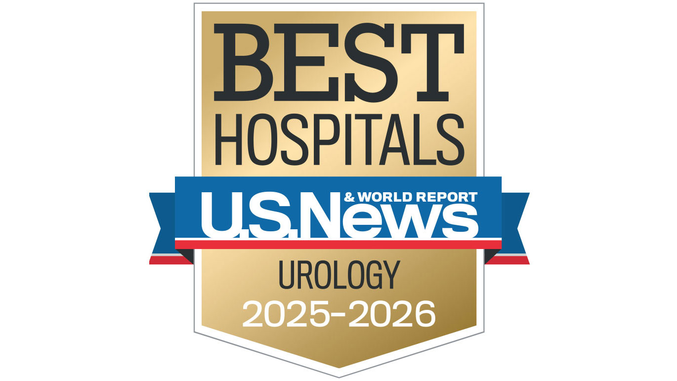 U.S. News & World Report Best Hospitals for urology