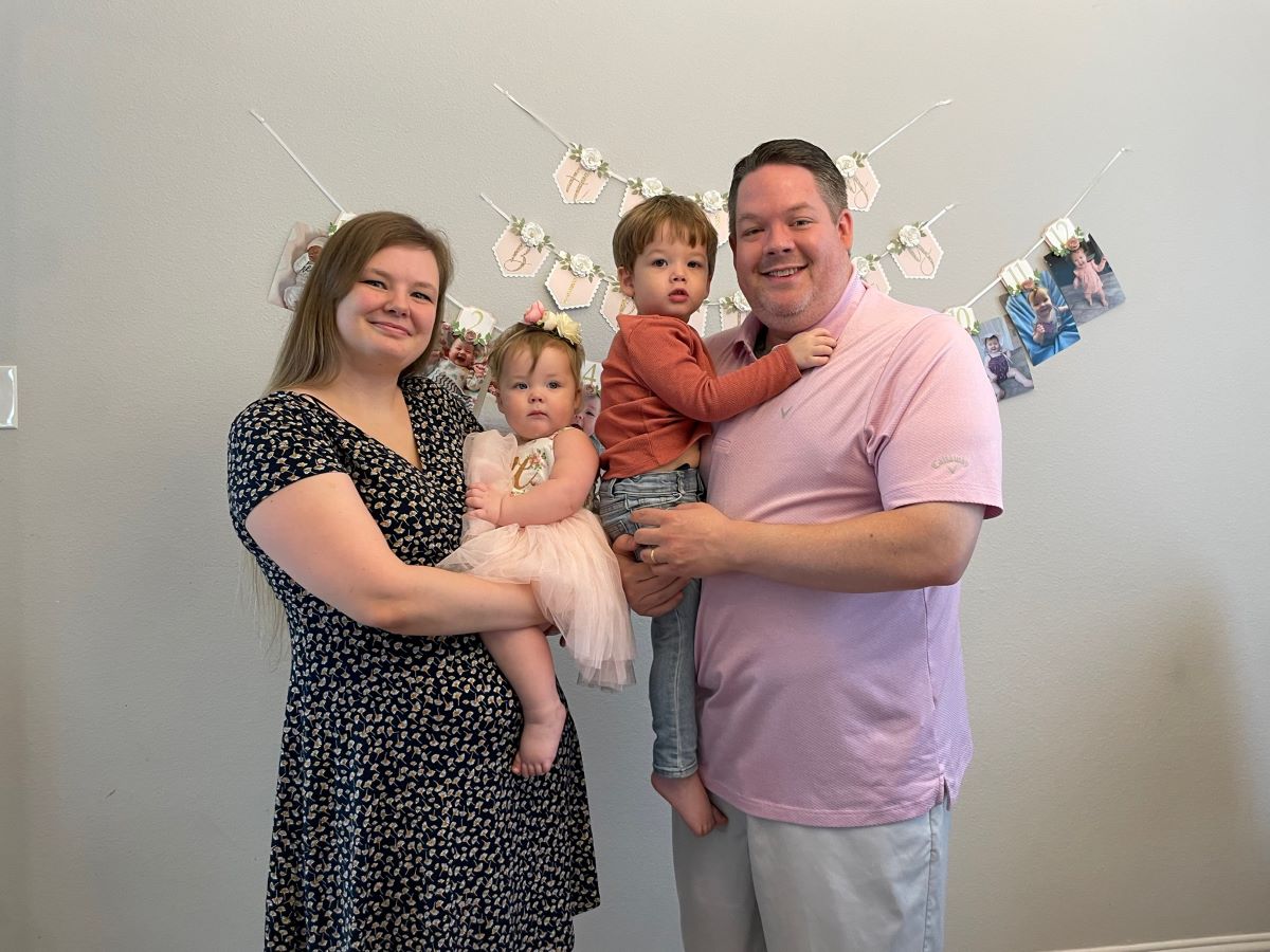 Photo of page family before the accident