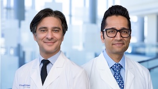 Provider talking to patient