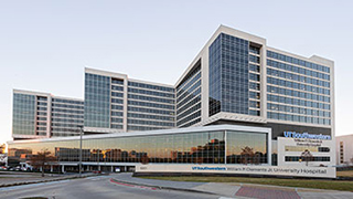 William P. Clements Jr. University Hospital exterior